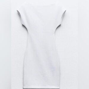 Zara White Bodycon Dress